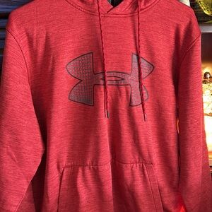 Under Armour Men's Red Pullover Hoodie